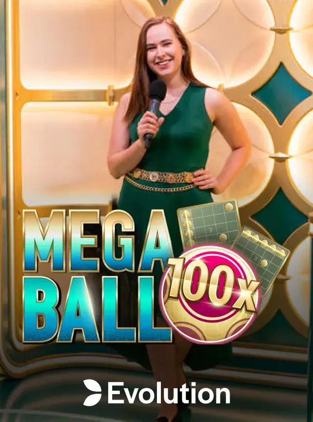 Mega Ball — 100x lottery game show at 1777BET casino